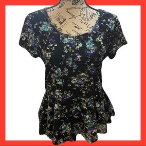 Cato Flower Blouse Large